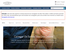 Tablet Screenshot of lds.org.br